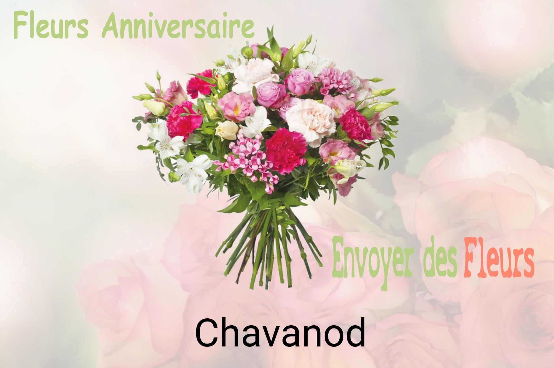 Bouquet de fleurs d’anniversaire livré à Chavanod
